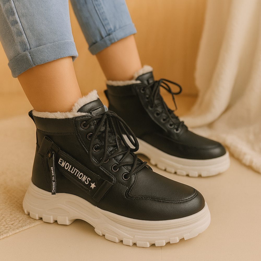 Seraphine | Winter Boots with Faux Fur Lining