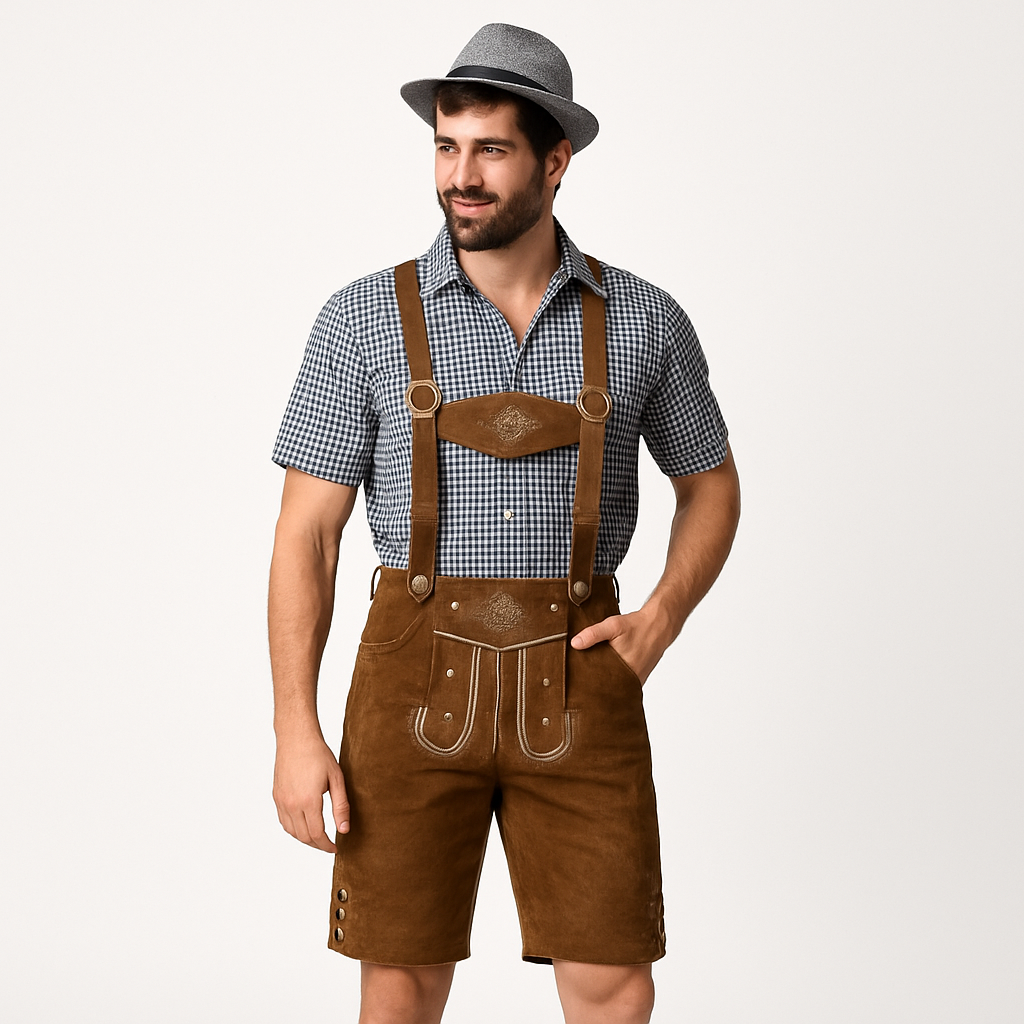 Karlo β Traditional Leather Pants for Men