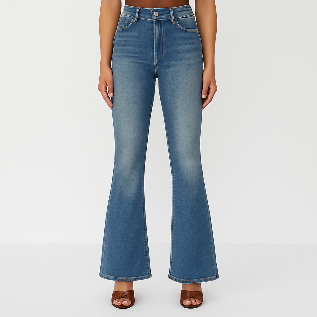 Fenn – Women's High-Waisted Skinny Jeans – Fitted Stretch Denim