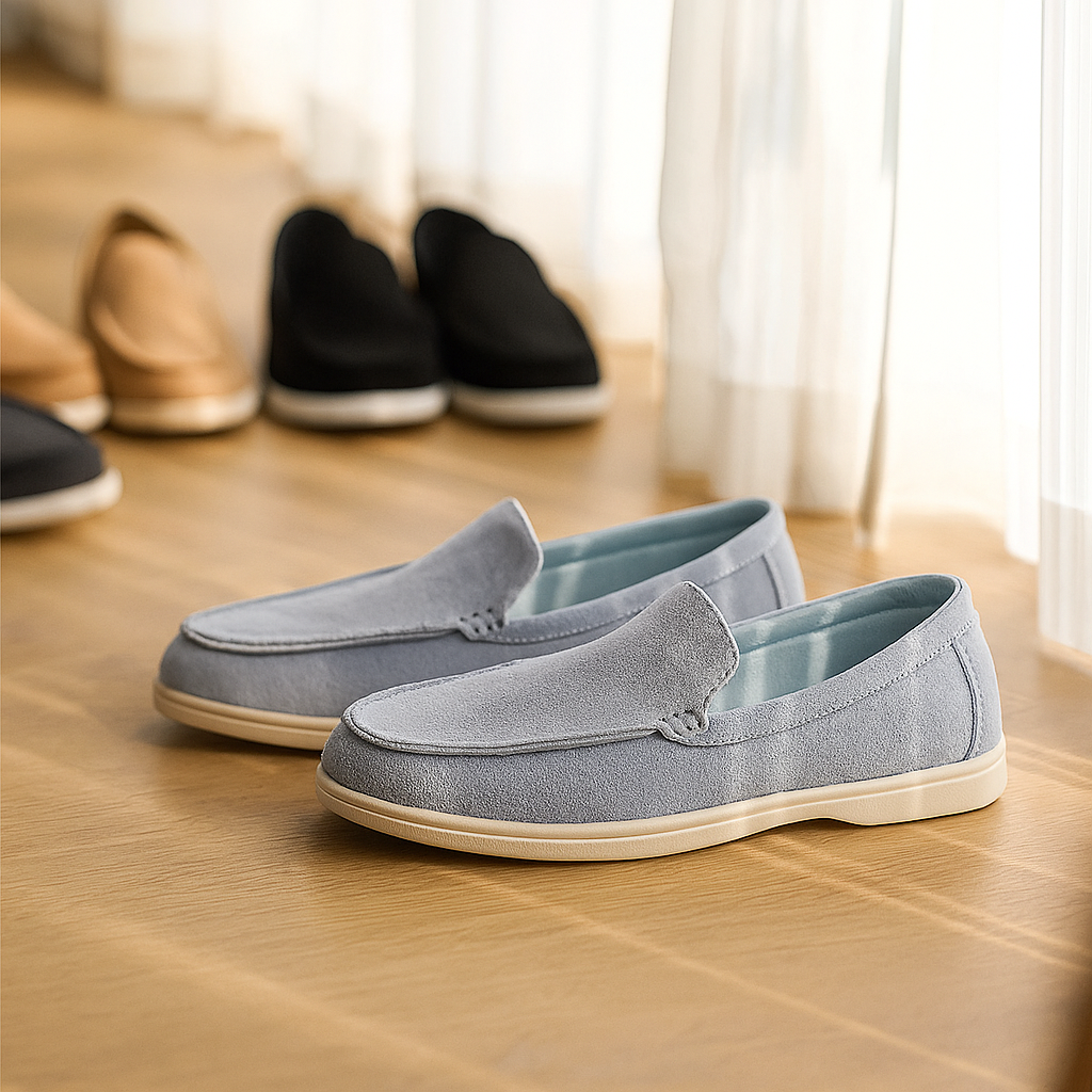 Breathable Mesh Loafers for Men – Lightweight Slip-On Summer Shoes