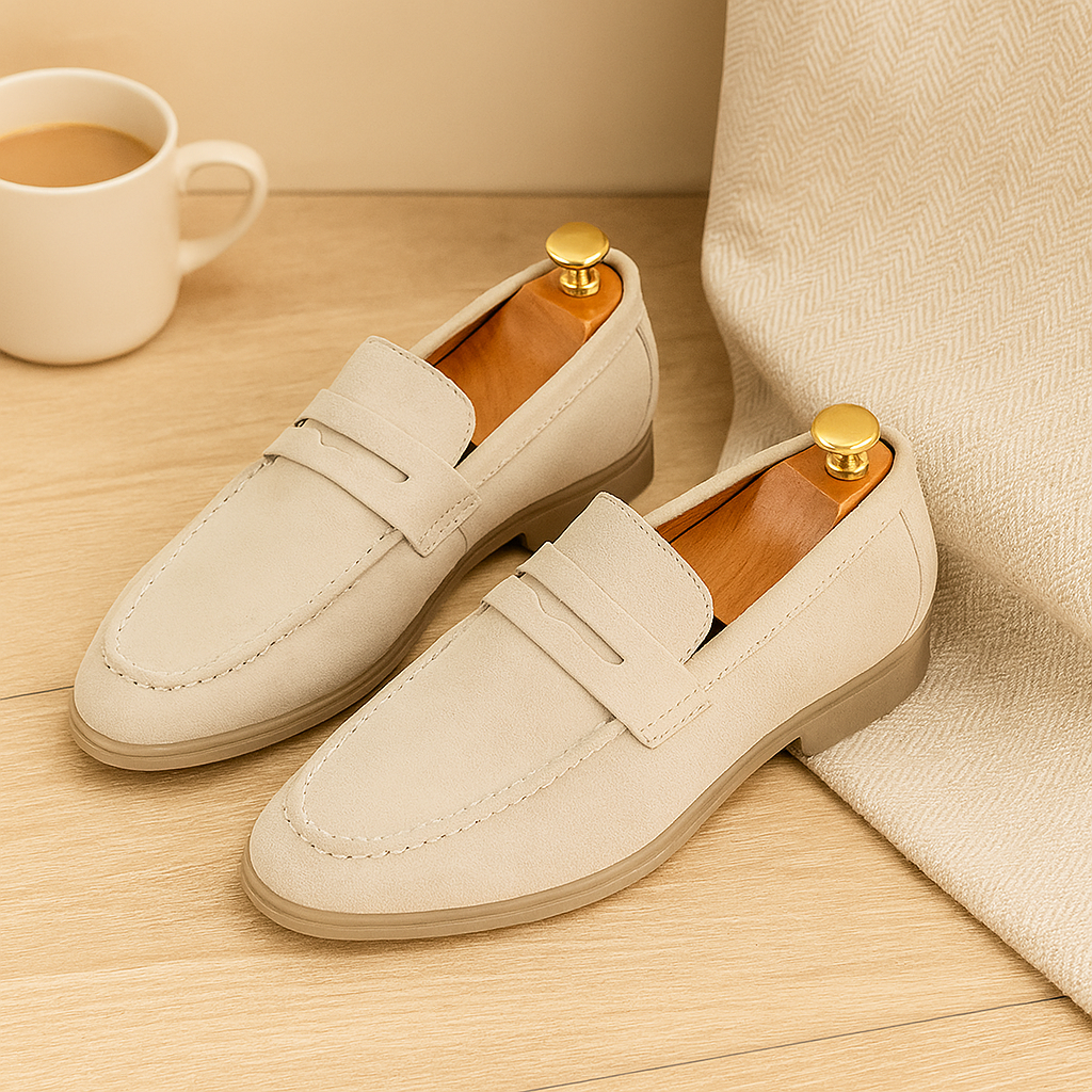 Versatile Business Casual Loafers for Men – Stylish and Simple Slip-On Flats