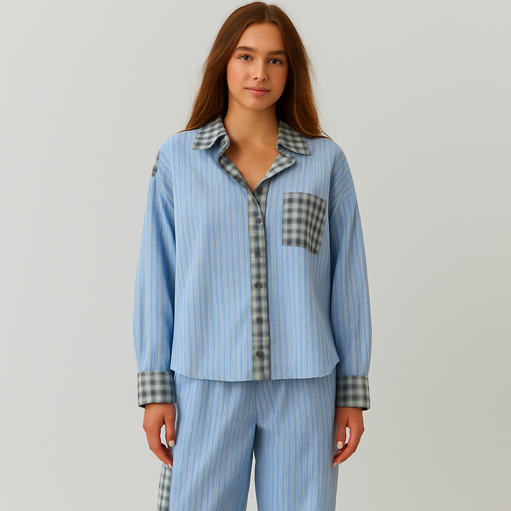Viktoria – Women's 2-Piece Relaxed Pajama Set – Soft and Comfortable Pajamas