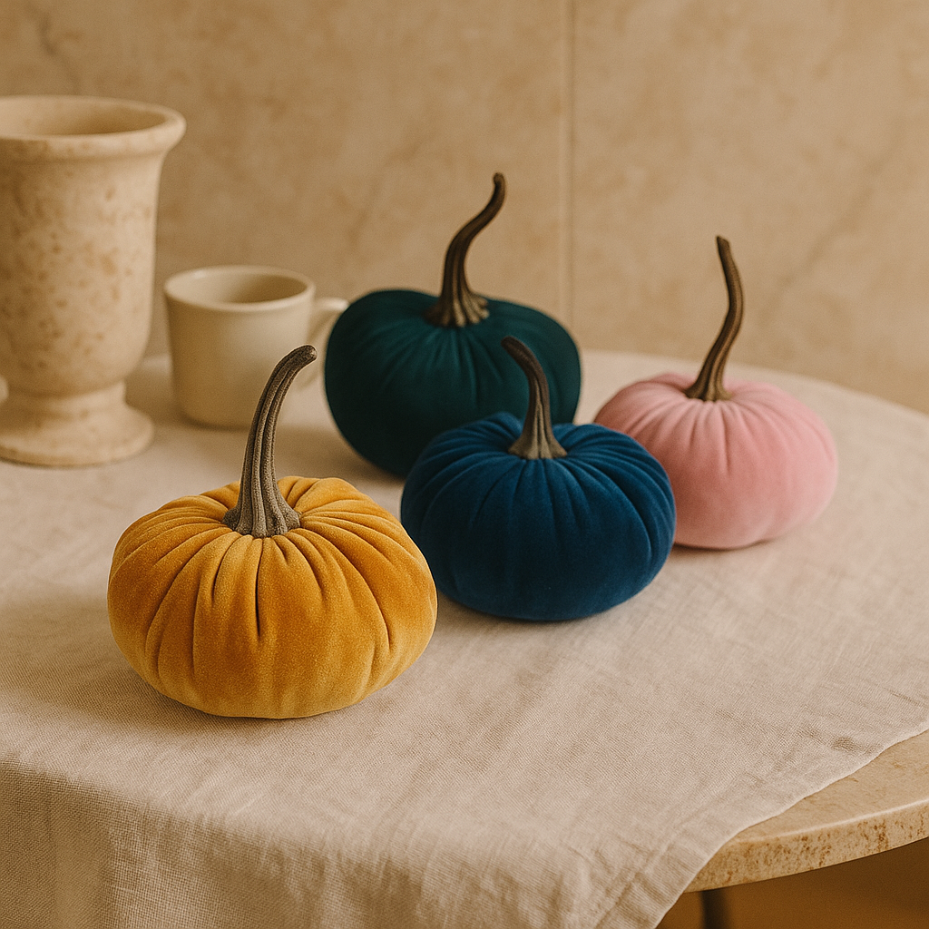 HarvestHug – Handmade Soft Halloween Pumpkin Pillow