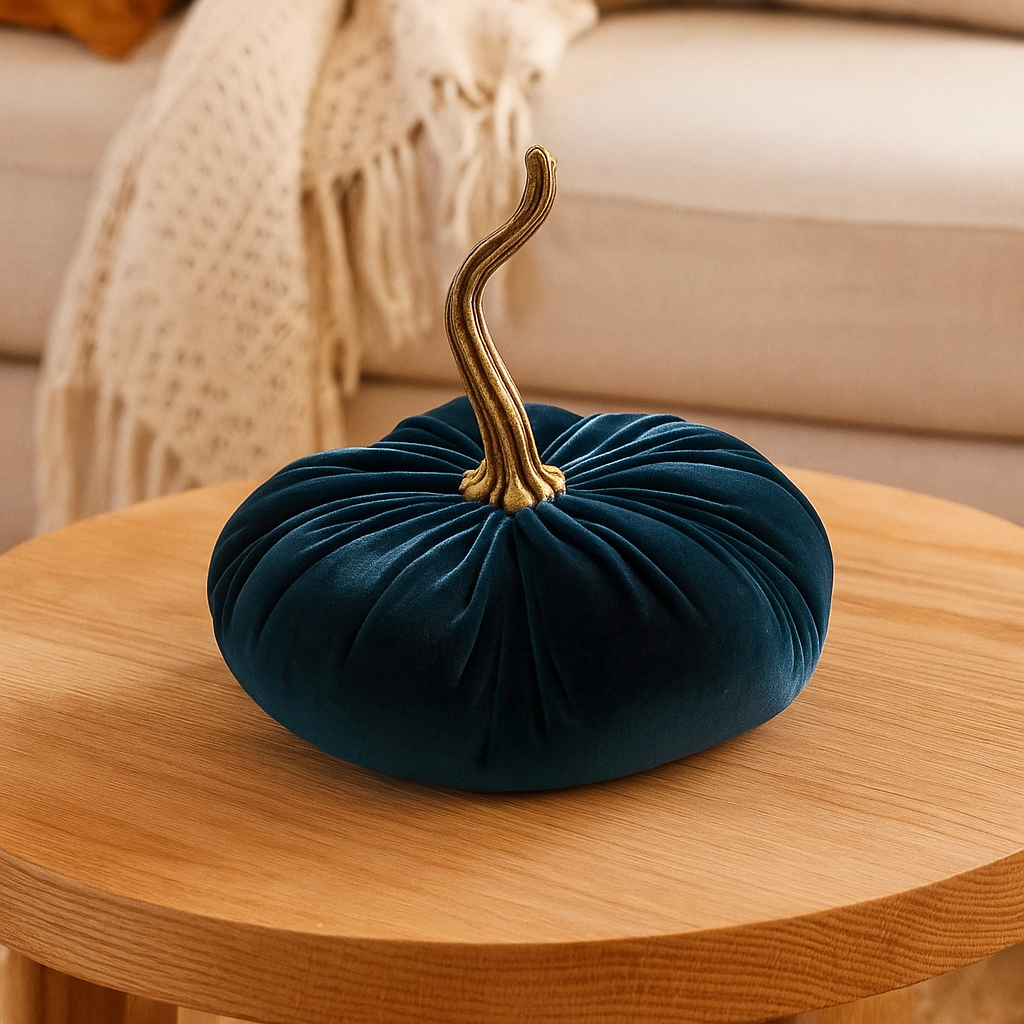 HarvestHug – Handmade Soft Halloween Pumpkin Pillow
