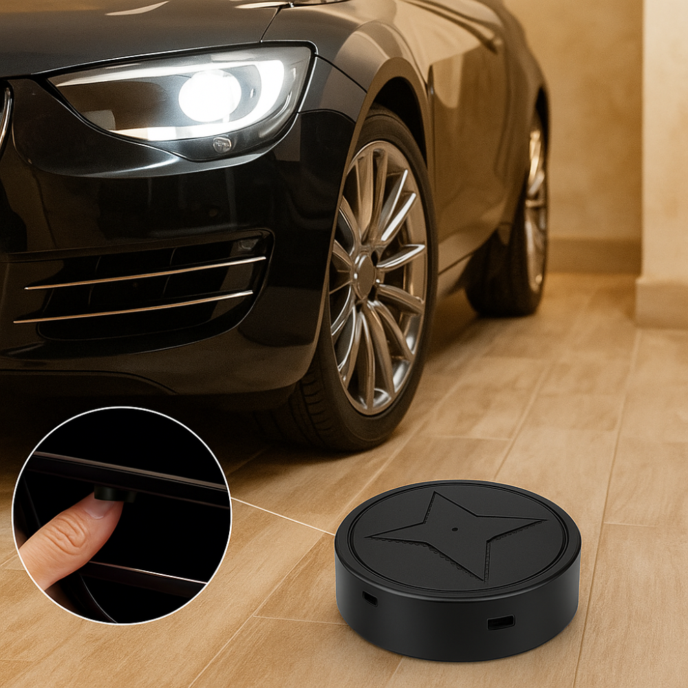 Mini Powerful GPS Tracker – Real-Time Tracking + Ultra-Strong Magnet