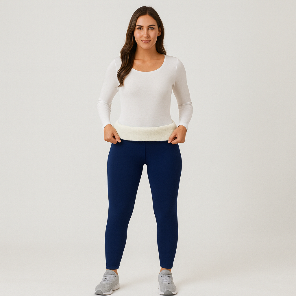 Selora | Cozy Thermal Leggings with Sherpa Lining for Women