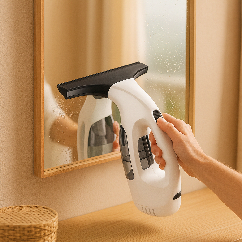 ClarityPro | Wireless Window Squeegee and Rubber Scraper