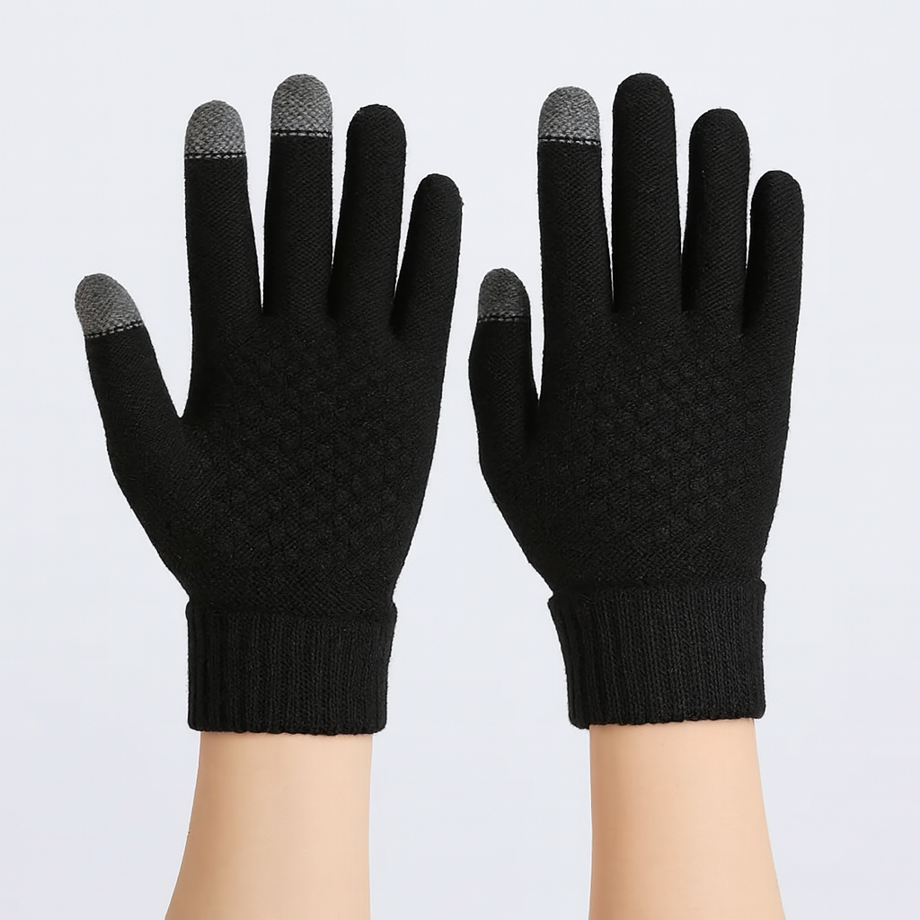 ColdGrip Thick Winter Sports Gloves – Touchscreen Compatible for Hiking & Cycling
