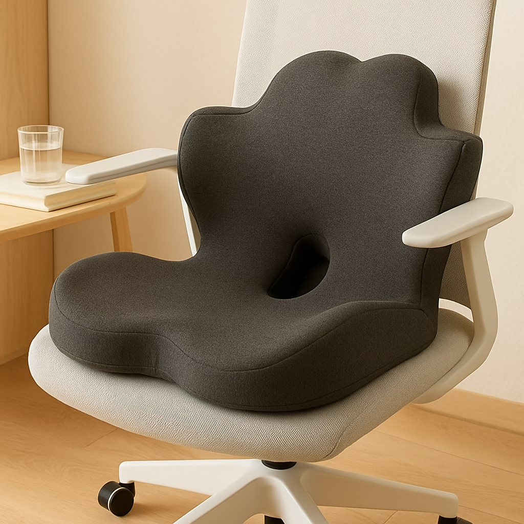 ComfyRest | Ergonomic Seat Cushion with Integrated Backrest