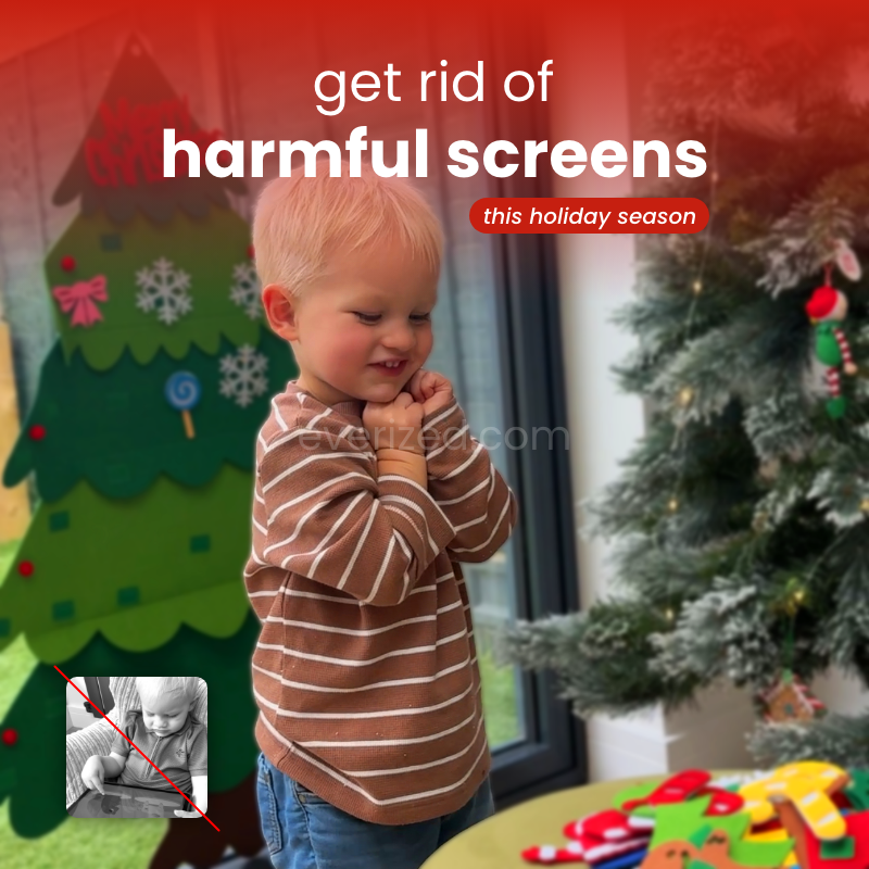 Felt Christmas Tree with Decorative Pieces