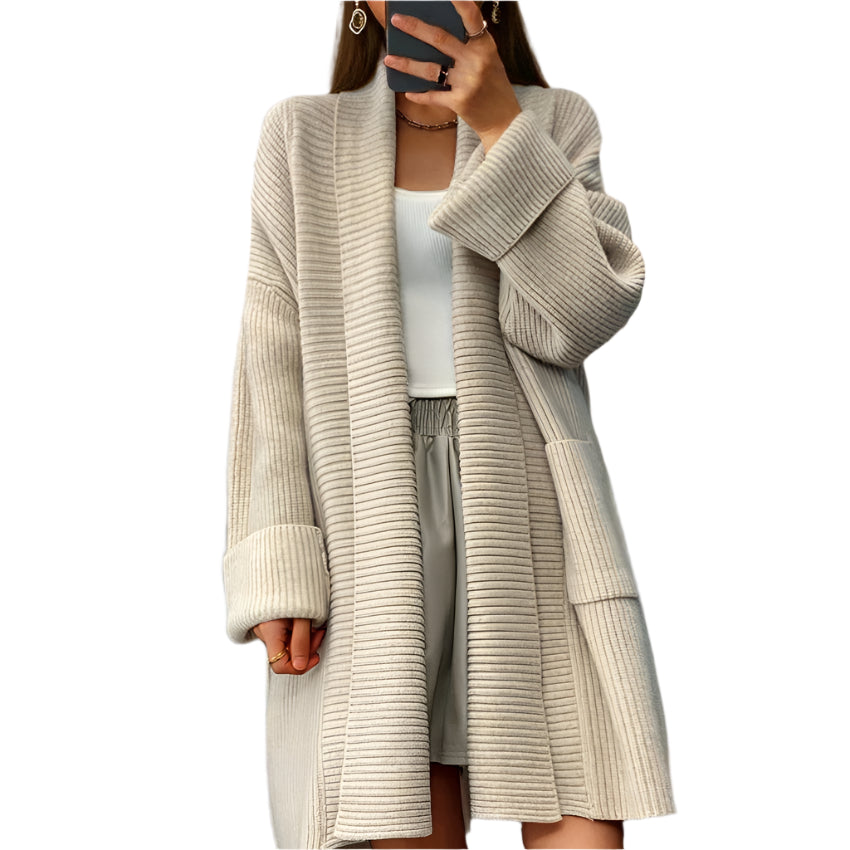 Laura | Cozy long cardigan jacket for women