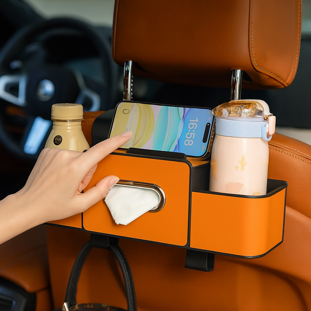 DriveNest | Multi-Compartment Car Storage