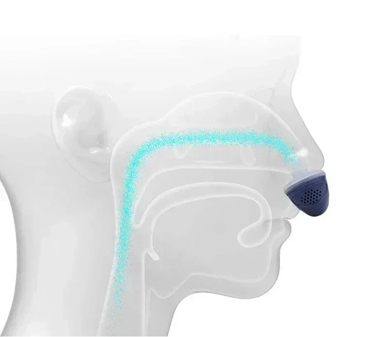 Electric nose clip for snoring