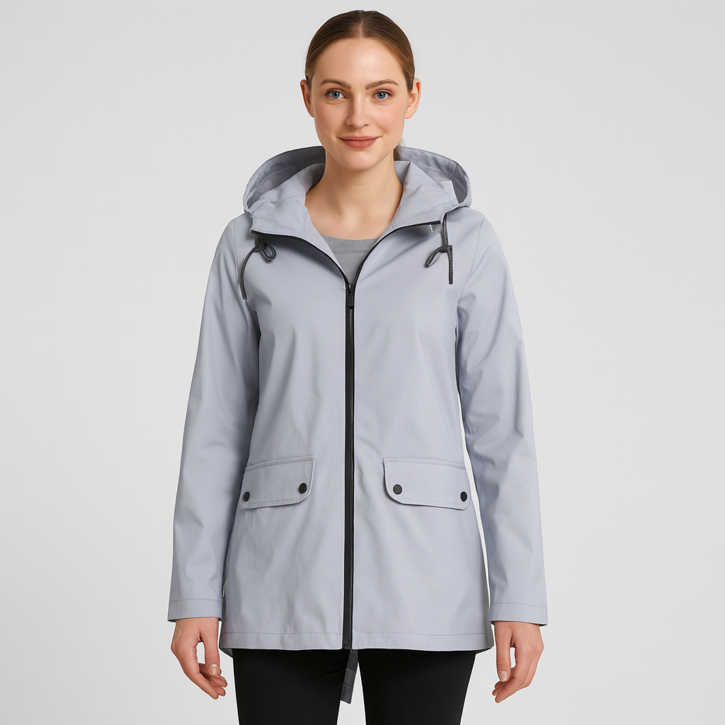 Elisabeth | Elegant Waterproof Hooded Jacket