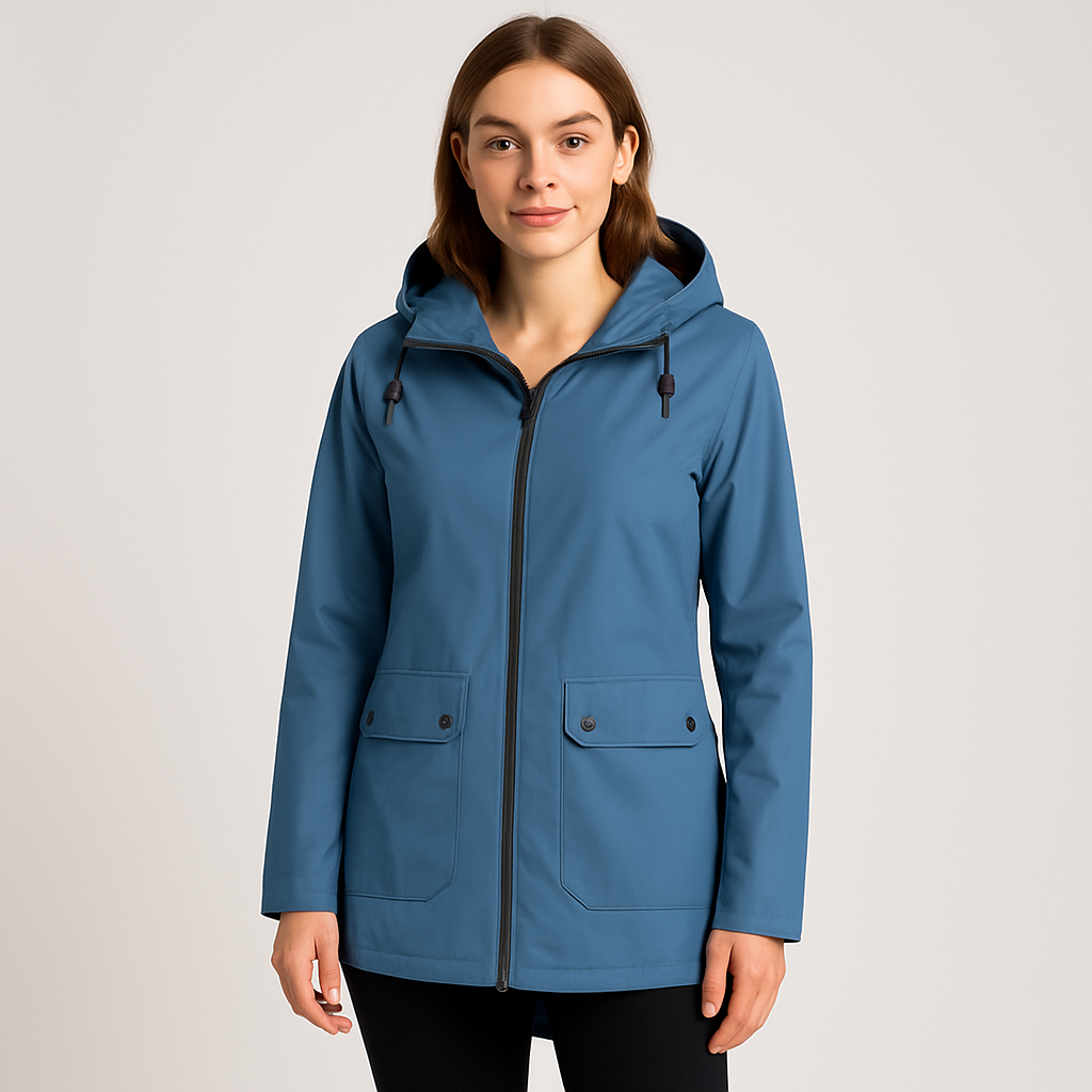 Elisabeth | Elegant Waterproof Hooded Jacket