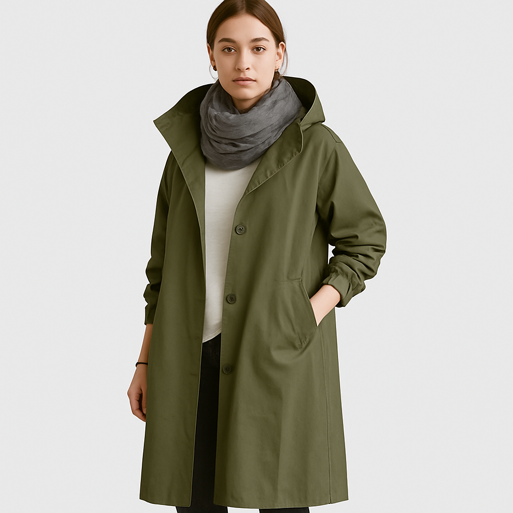 Ella | Timeless Waterproof Trench Coat