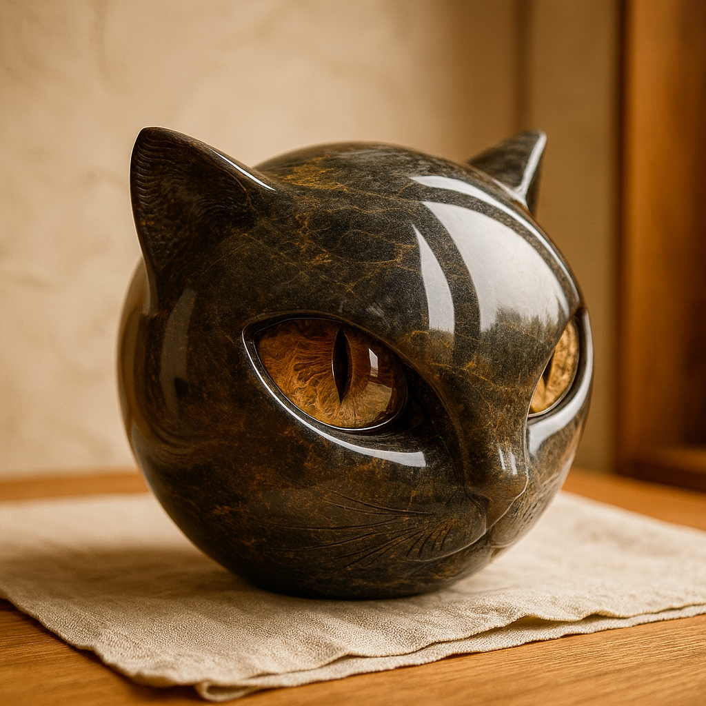 Felora | Cat Head Sculpture