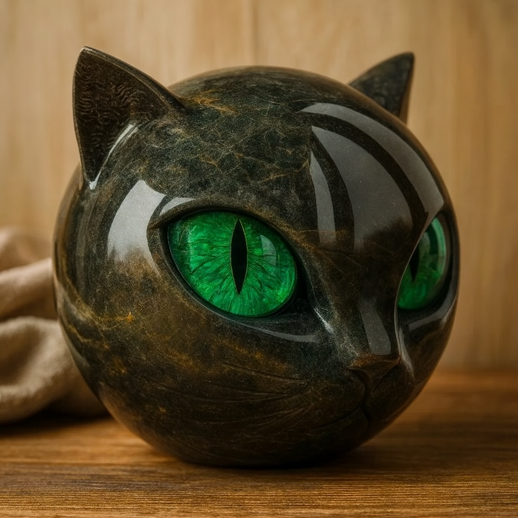 Felora | Cat Head Sculpture