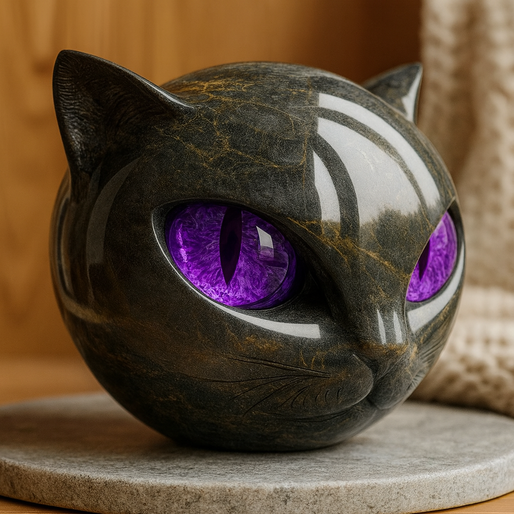 Felora | Cat Head Sculpture
