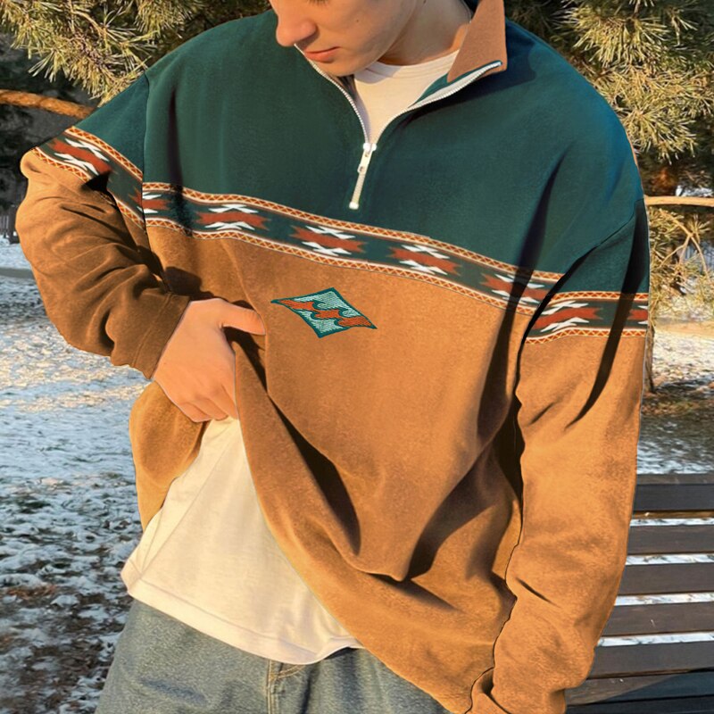 Oliver Knitted Pullover with Half Zipper – Style and Comfort in One