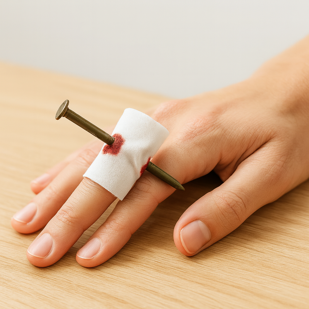 Halloween prank with artificial nails β Creepy trick prop for parties
