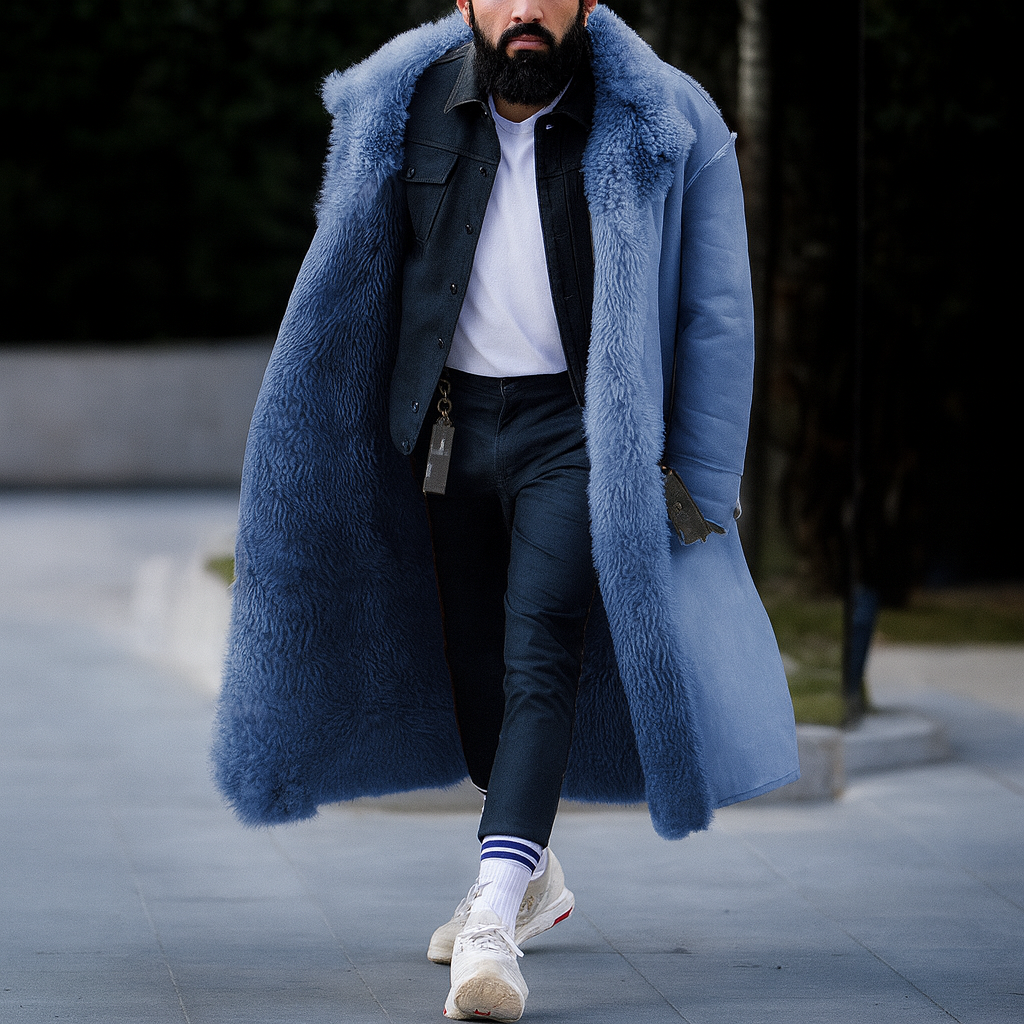 Henrik | Long Luxury Winter Coat for Men