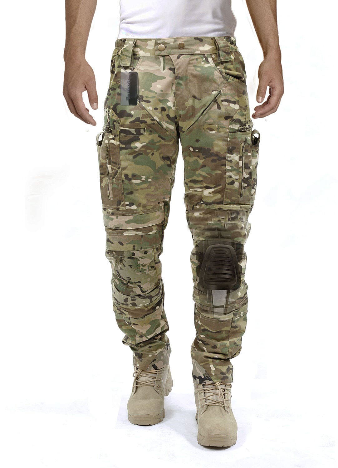 Tactical Cargo Pants with Knee Pads for Outdoor & Work