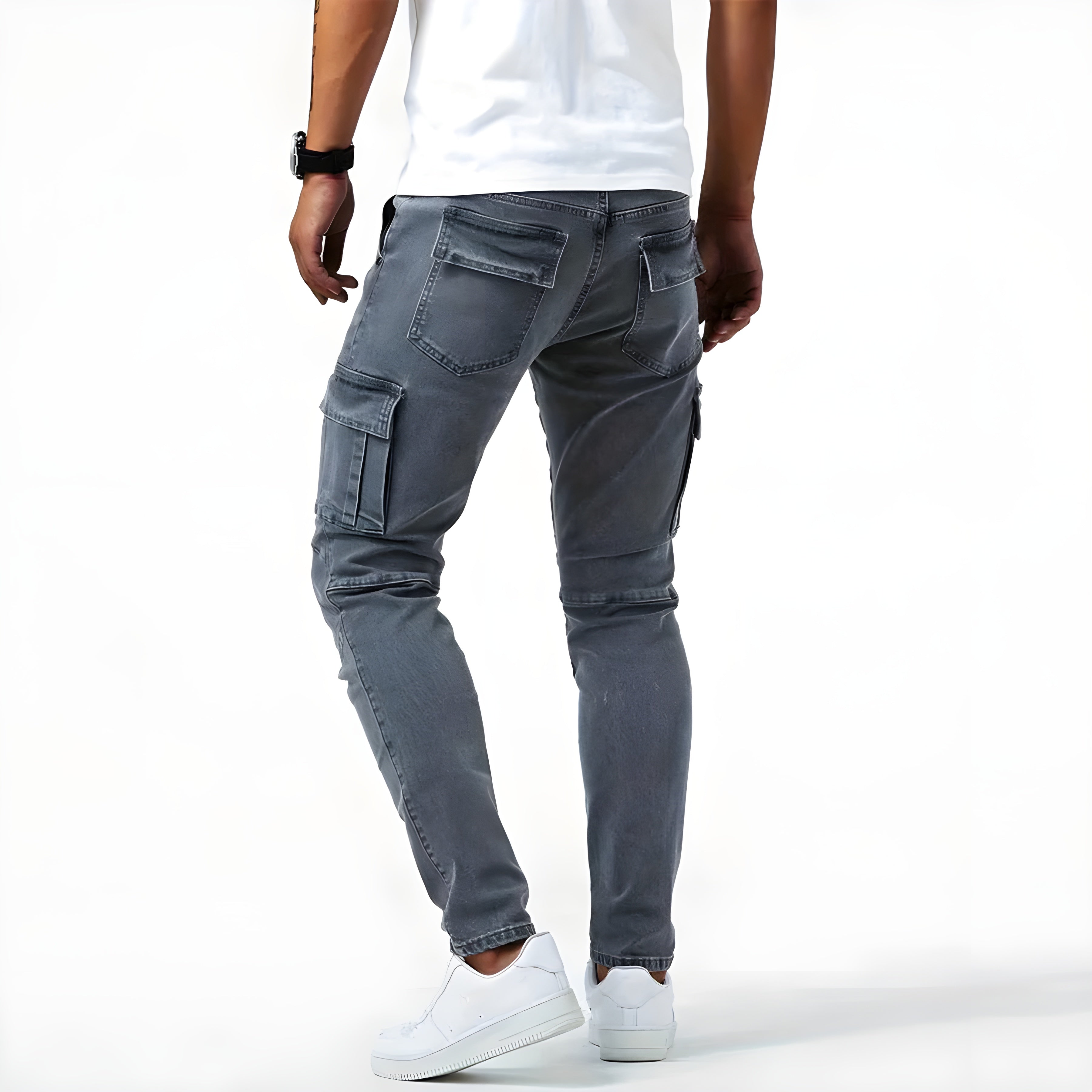 Samuel | Cargo Pants made from Stretch Denim