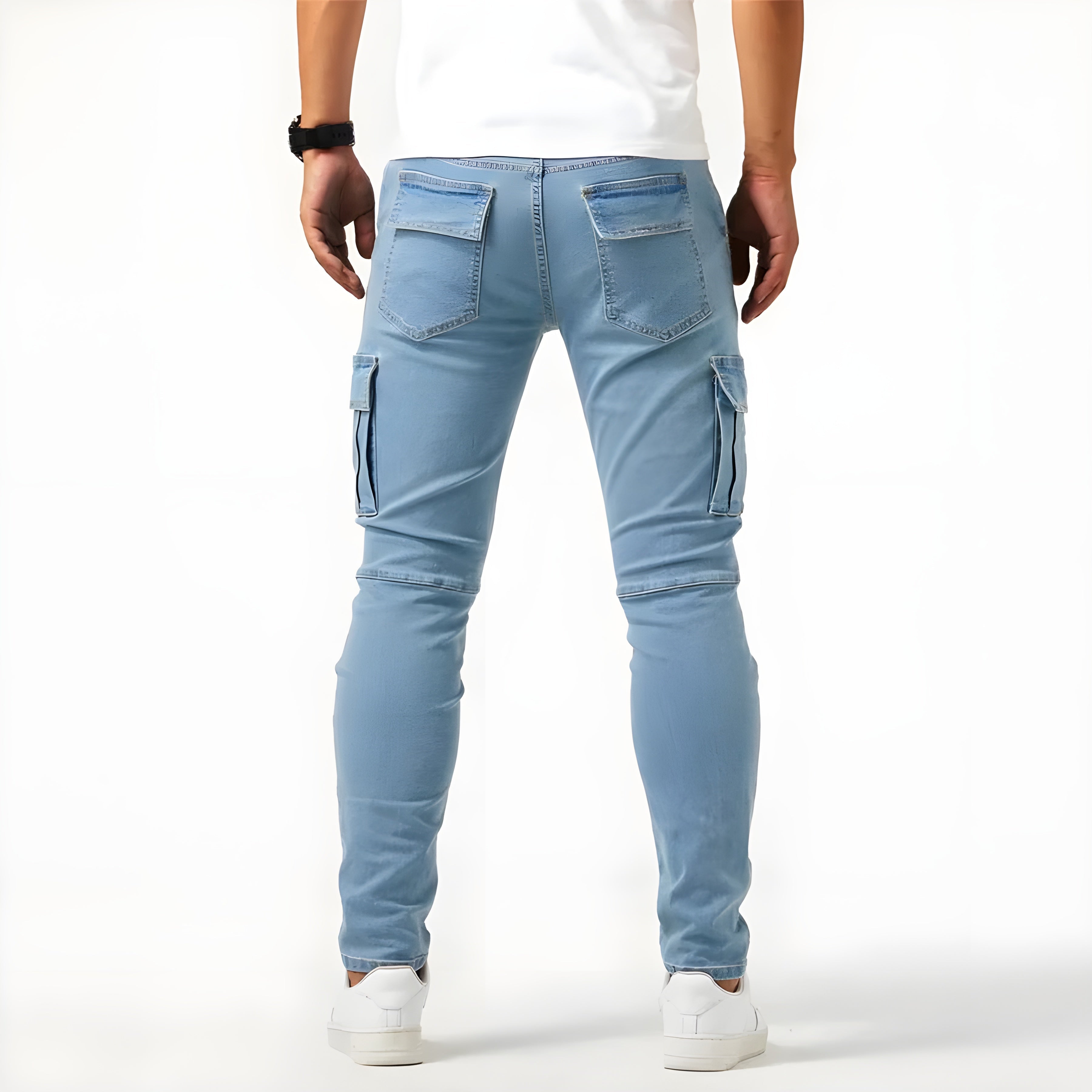 Samuel | Cargo Pants made from Stretch Denim