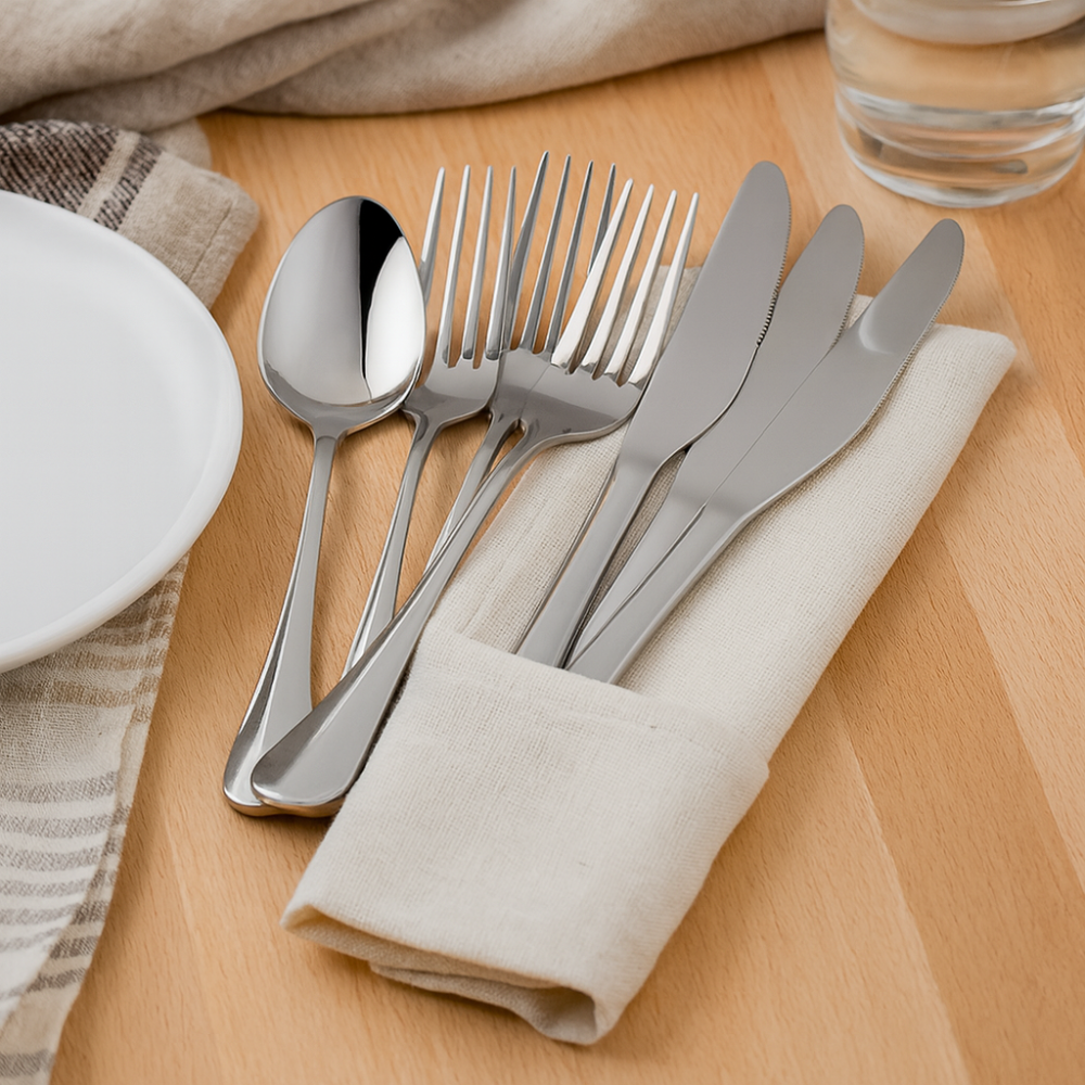 Harper | Collection of 16 stainless steel utensils