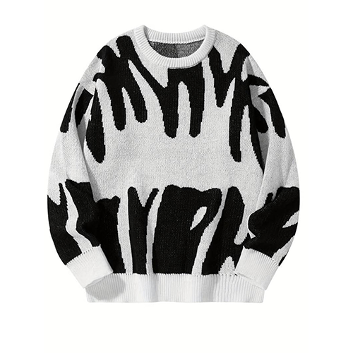 Aster - Modern Comfort Unisex Abstract Crewneck Sweater