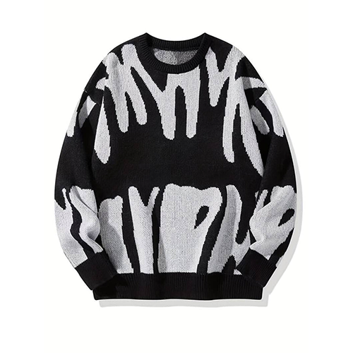 Aster - Modern Comfort Unisex Abstract Crewneck Sweater