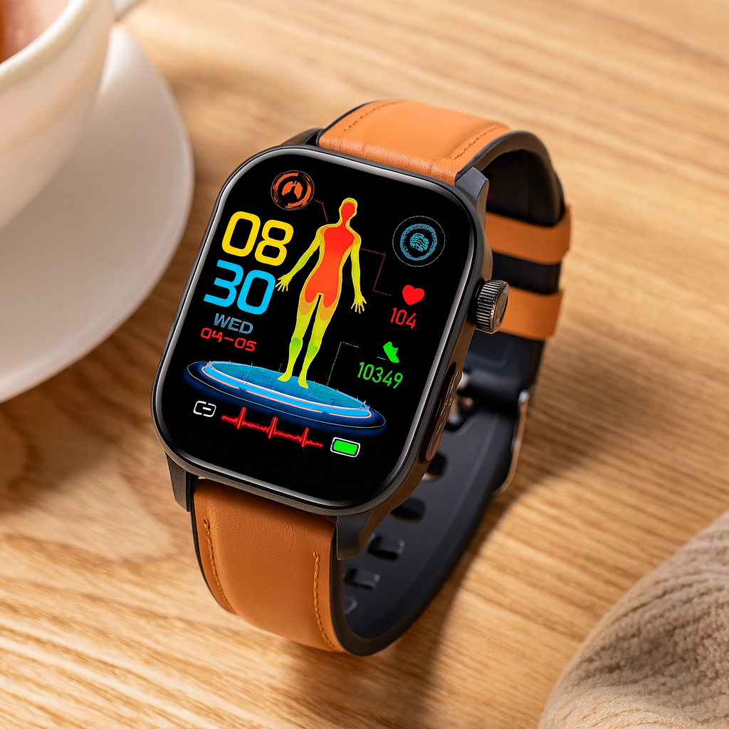 Lumivex | VitalEdge Fitness Smartwatch with ECG Health Tracking
