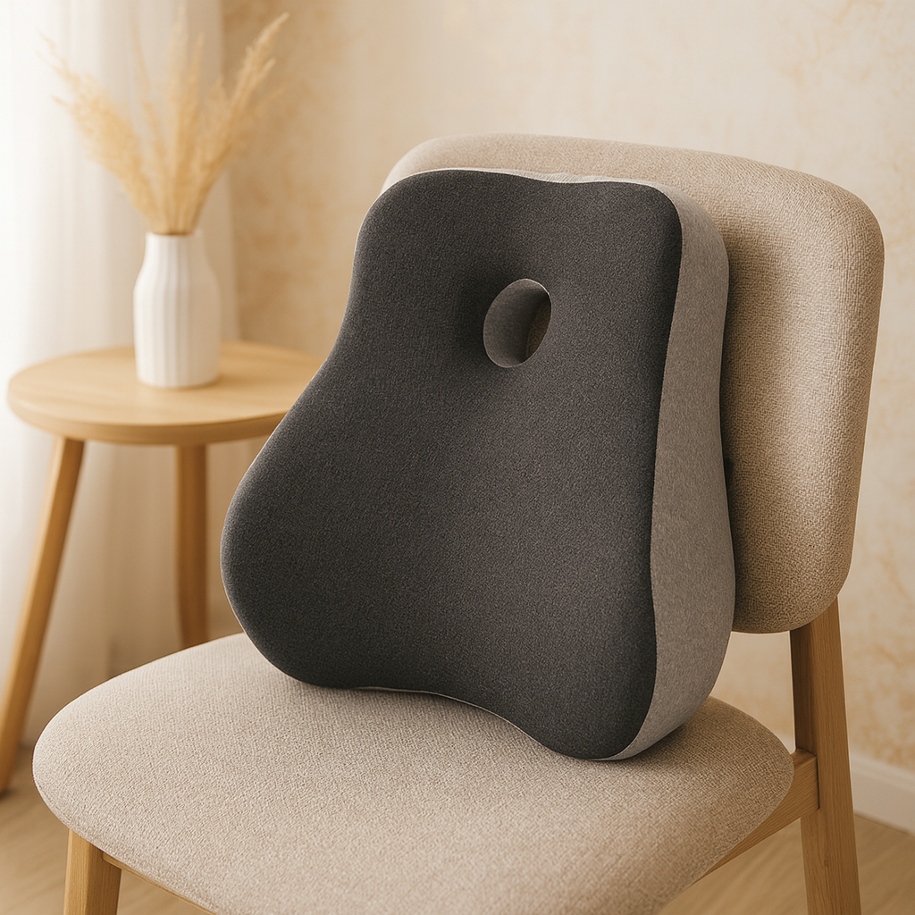 Lumora | Ergonomic Memory Foam Lumbar Support Cushion