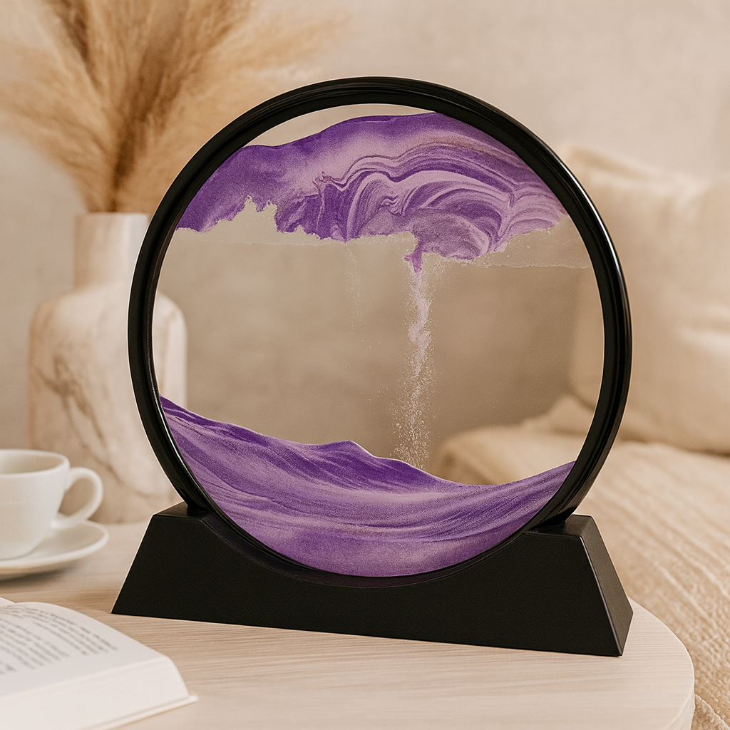 Lunareve | Kinetic Sandscape Ornament