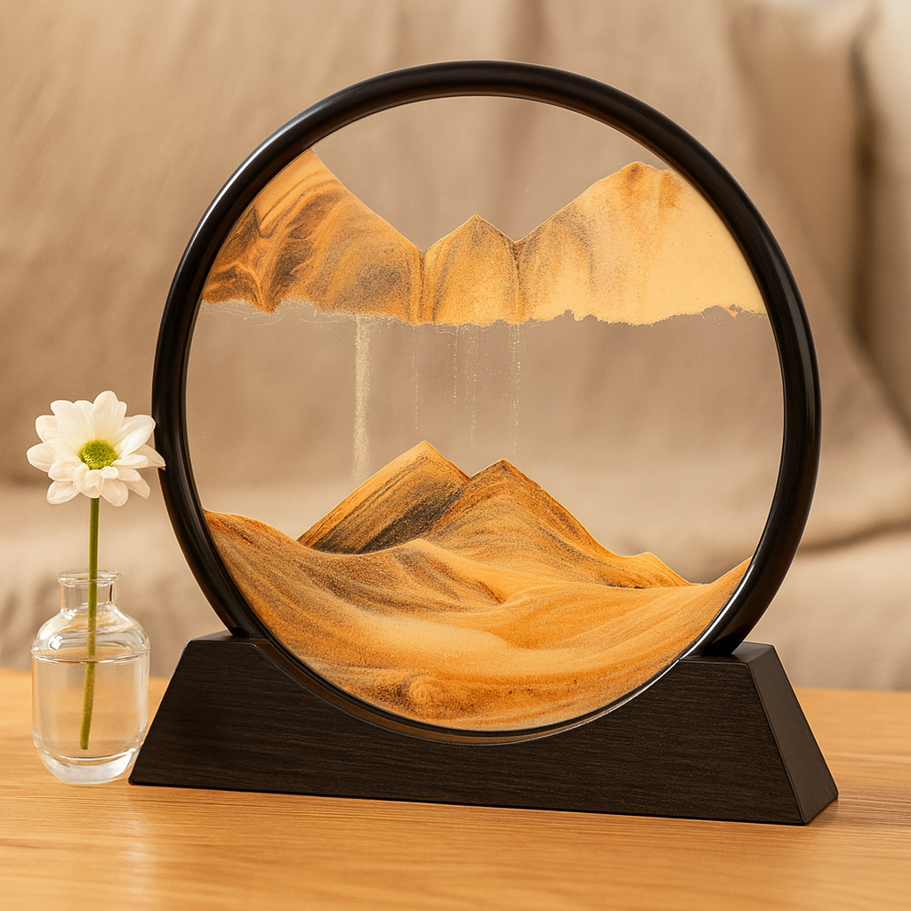 Lunareve | Kinetic Sandscape Ornament