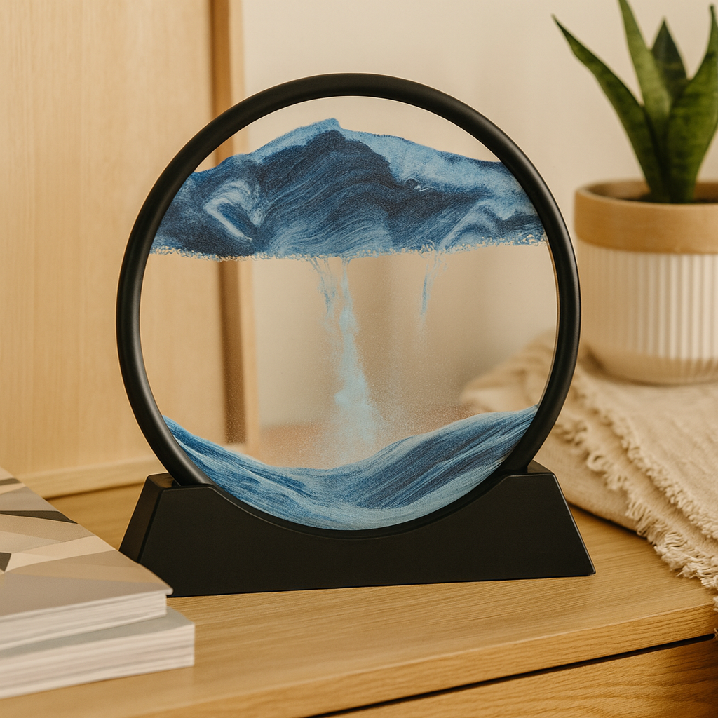 Lunareve | Kinetic Sandscape Ornament