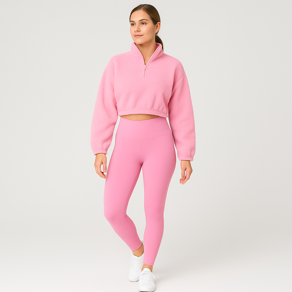 Marlis | Fleece-Lined Yoga Outfit Set