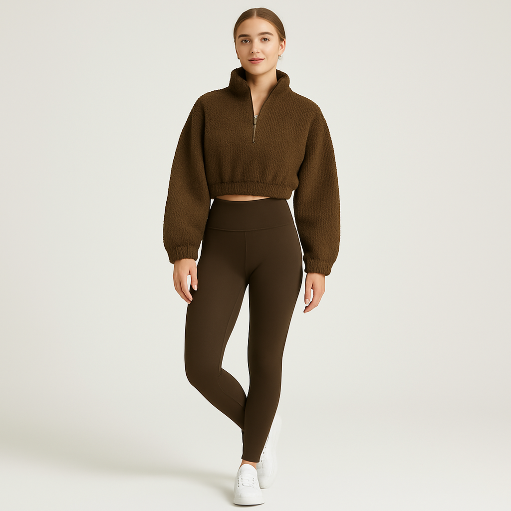 Marlis | Fleece-Lined Yoga Outfit Set