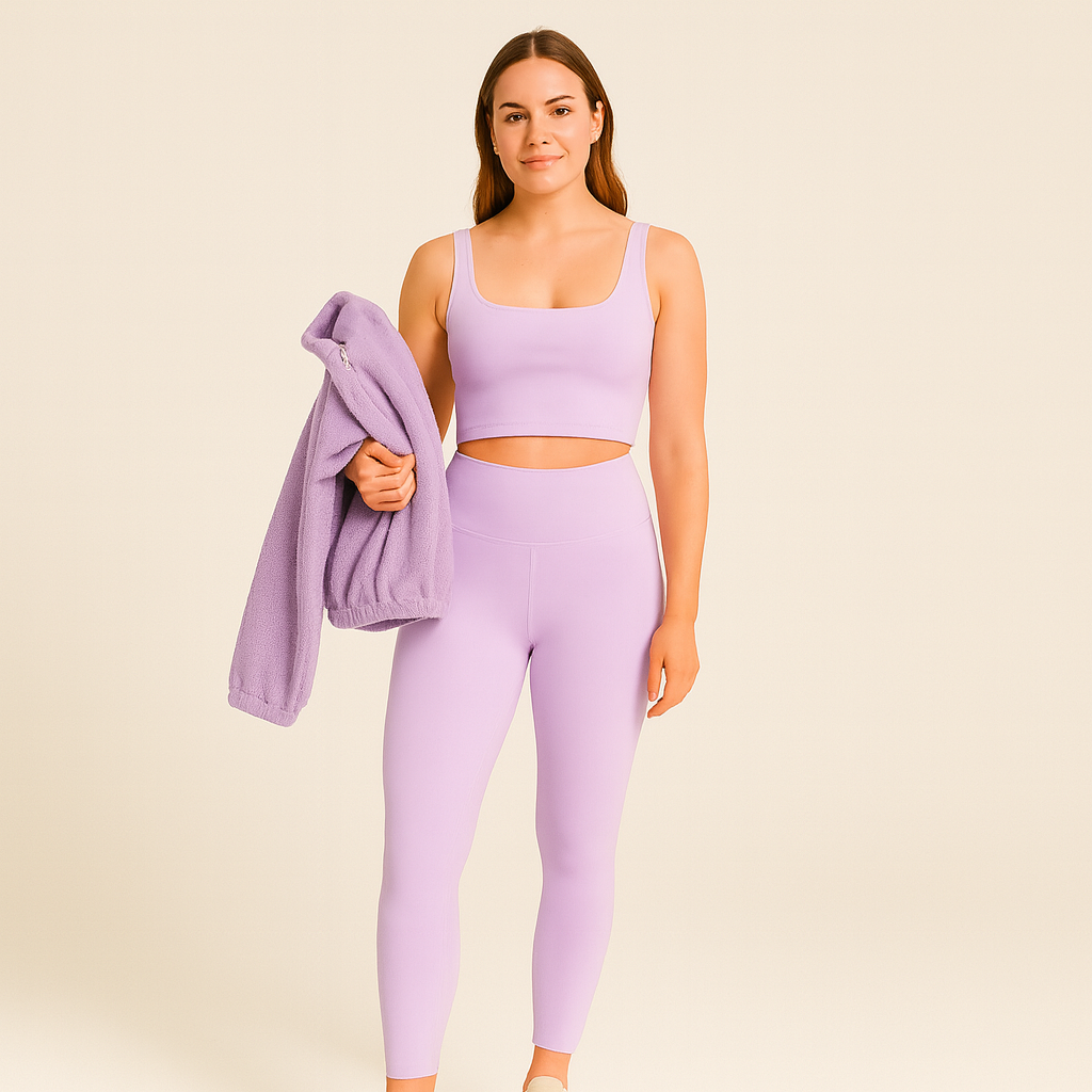 Marlis | Fleece-Lined Yoga Outfit Set