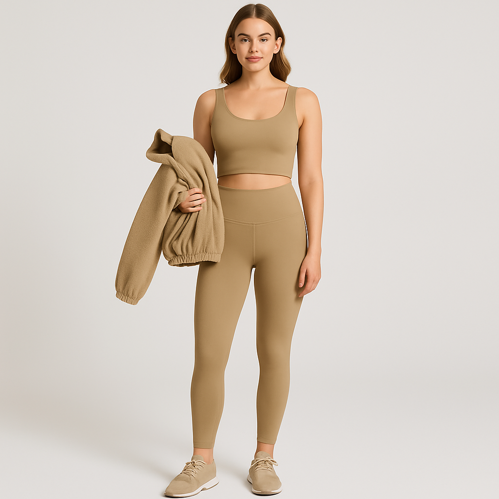 Marlis | Fleece-Lined Yoga Outfit Set