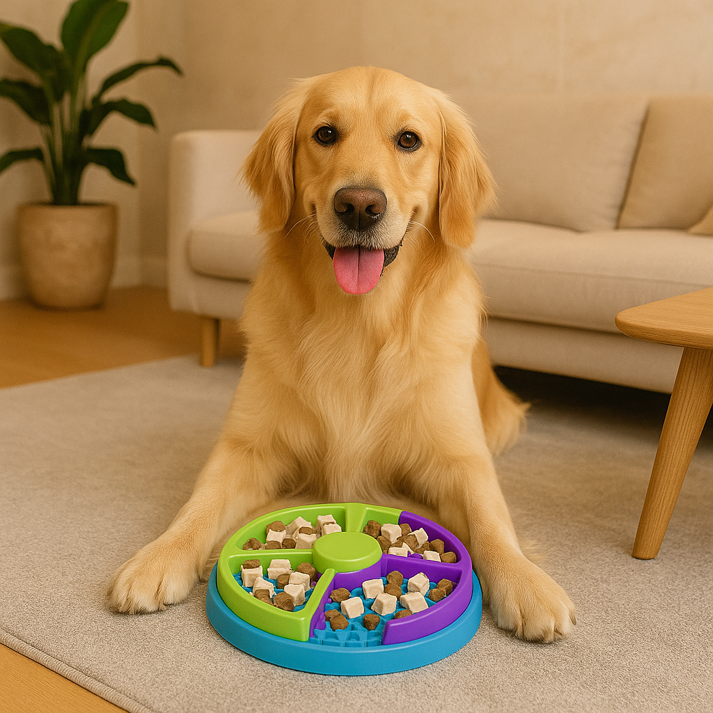 MazeFeast | Multi-level Interactive Dog Food Bowl