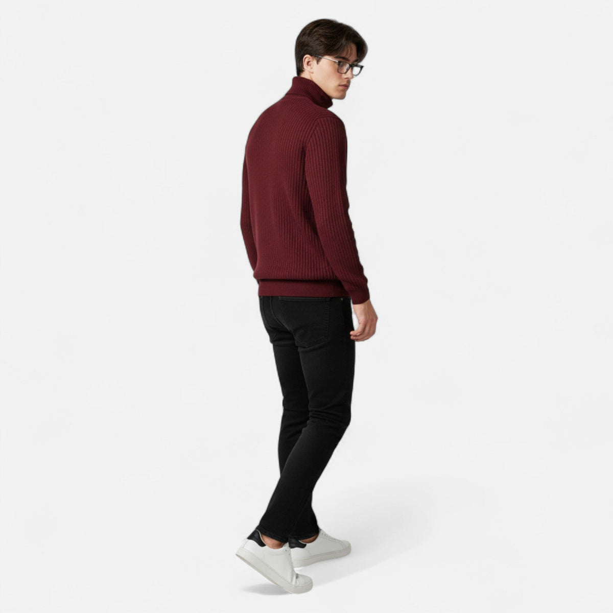 Men's Turtleneck Sweater | Casual Style
