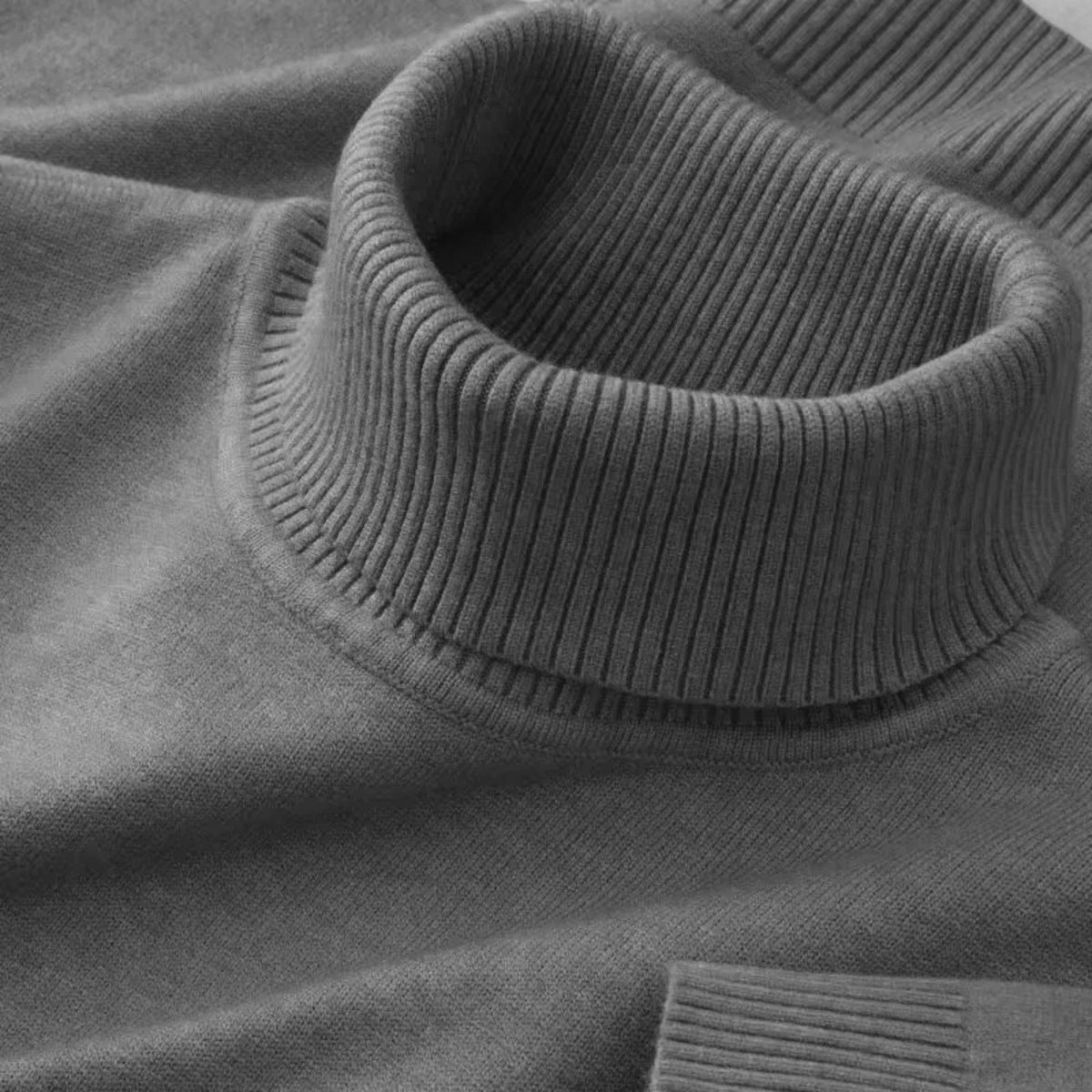 Men's Turtleneck Sweater | Casual Style