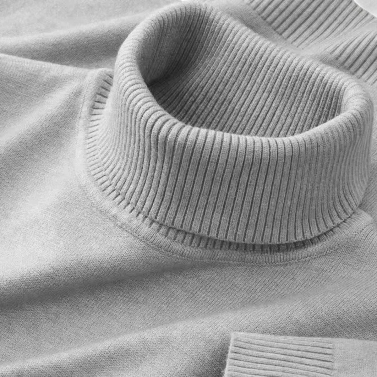 Men's Turtleneck Sweater | Casual Style