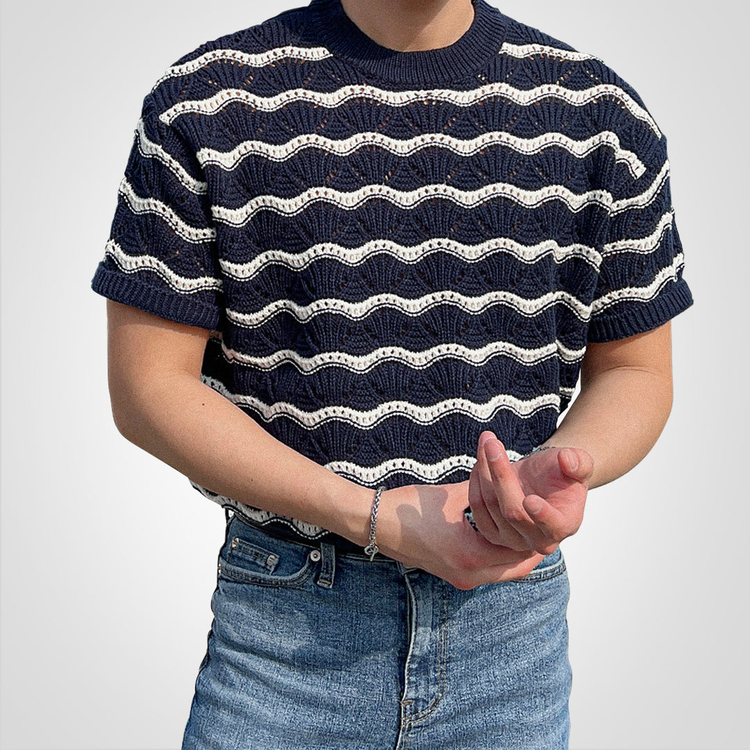 Mystic | Knitted T-Shirt for Men