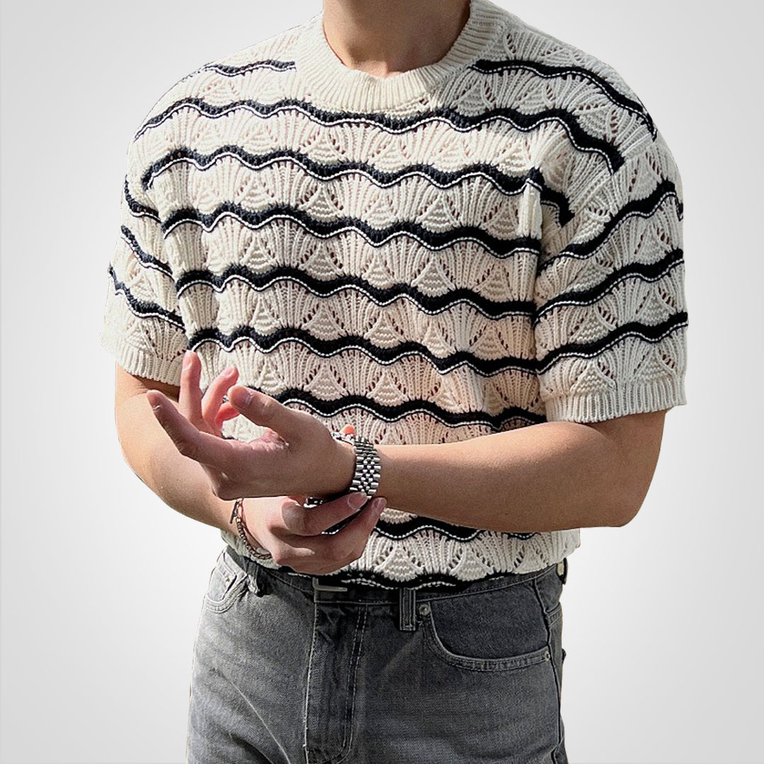 Mystic | Knitted T-Shirt for Men
