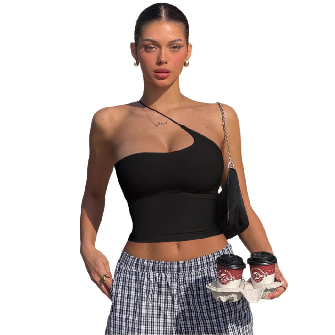 Lina - Asymmetrical Top with Unique Design