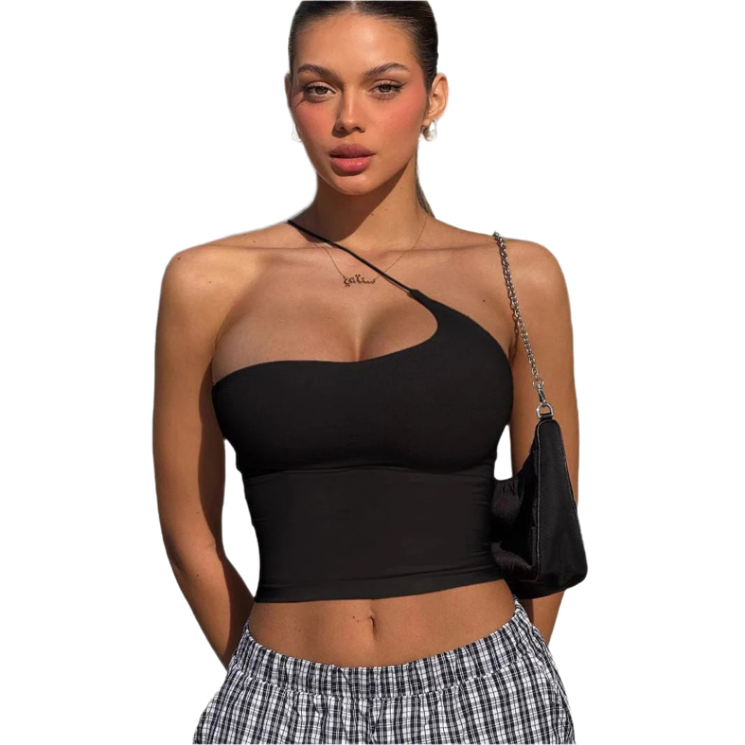 Lina - Asymmetrical Top with Unique Design