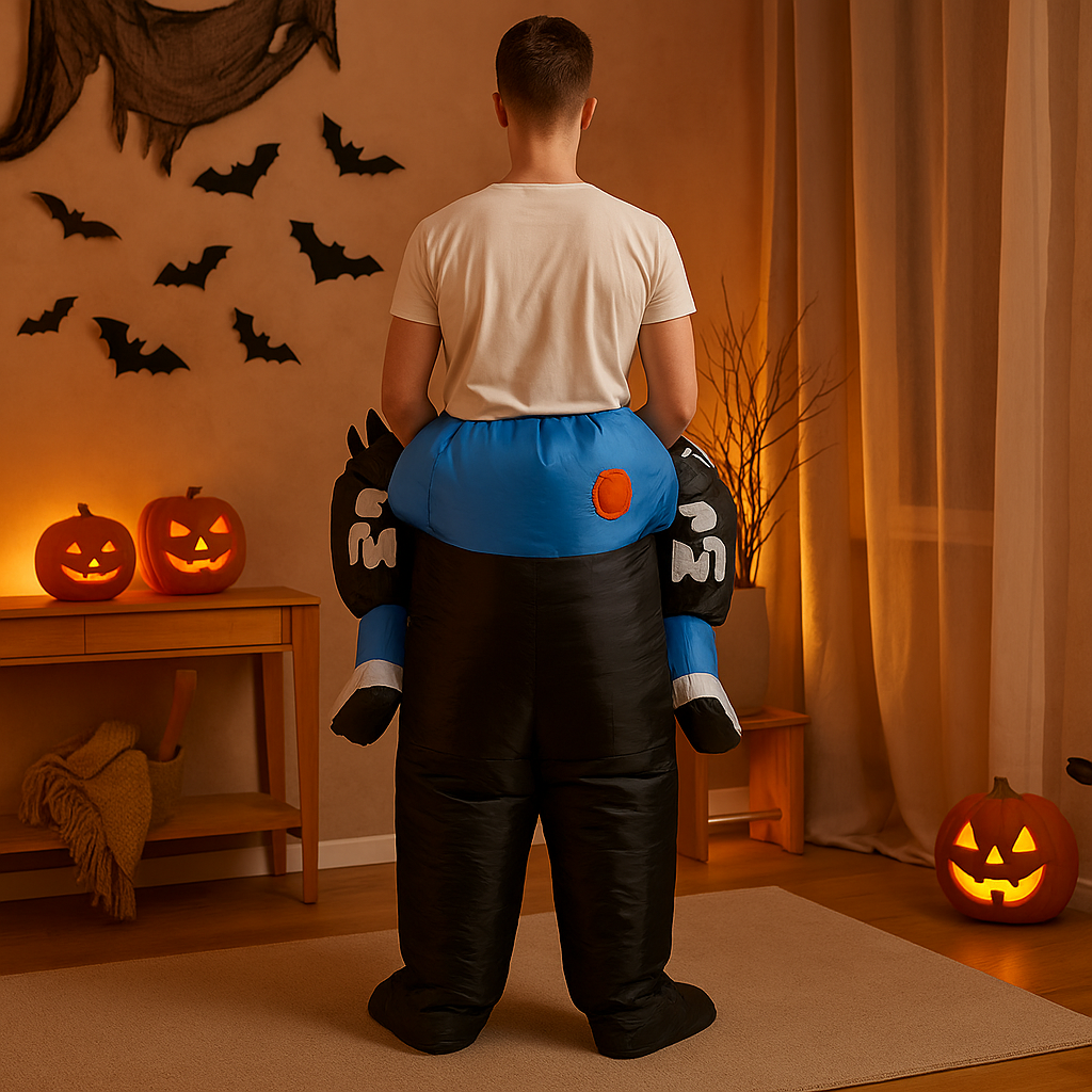 PhantomX | Inflatable Skeleton Costume for Halloween Parties